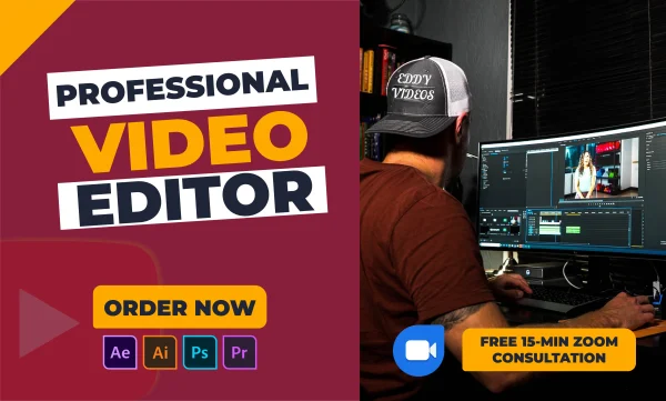 Do professional video editing within 24 hours